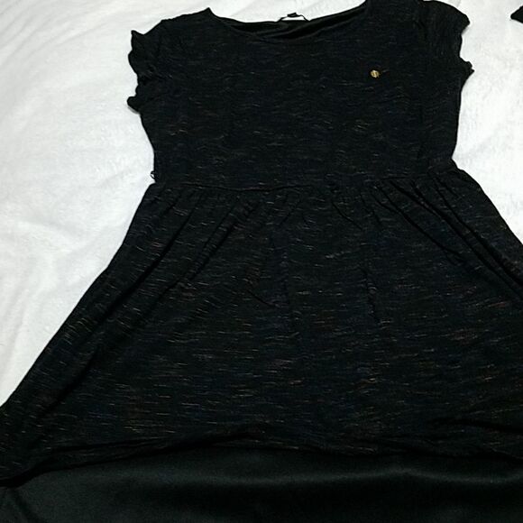 As U Wish Black, Blue, Red, & Gold Dress (L) - Picture 1 of 4